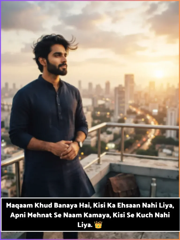 1 Line Attitude Shayari in English