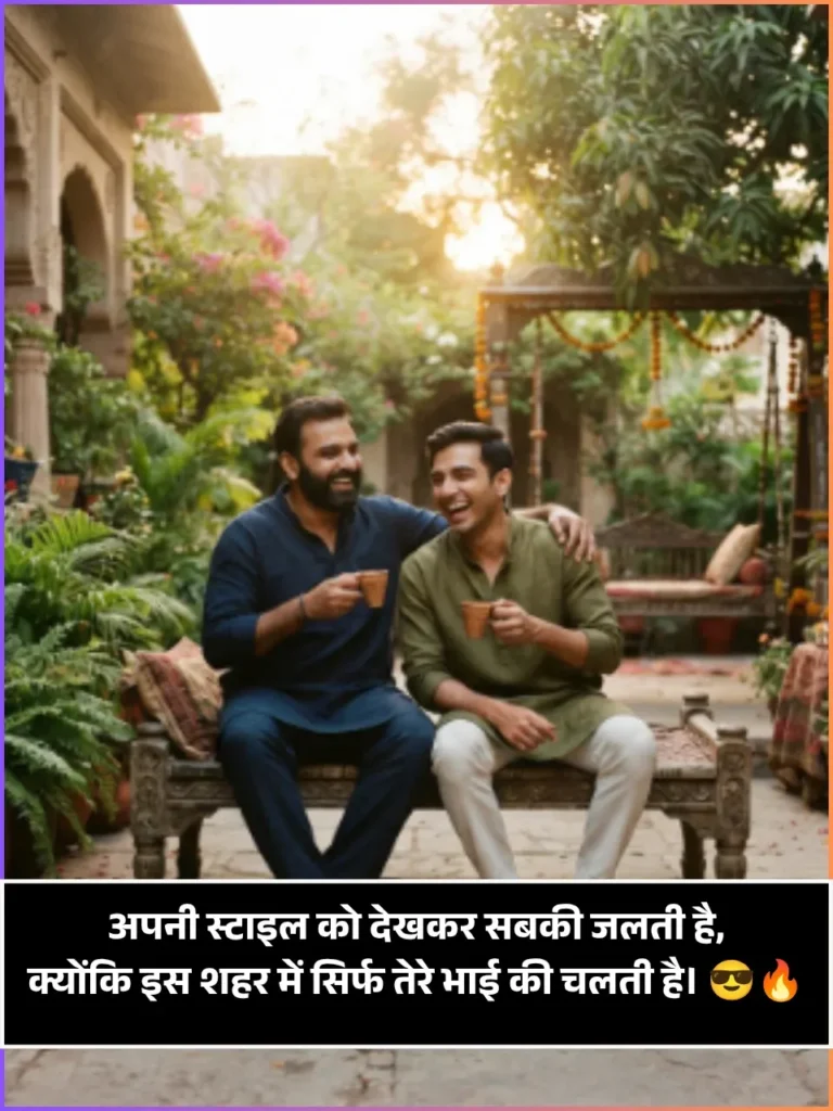Bhai Ke Liye Shayari Attitude