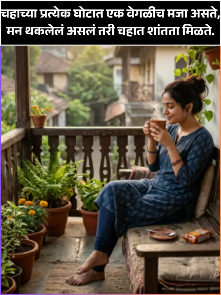 Chai Shayari Marathi