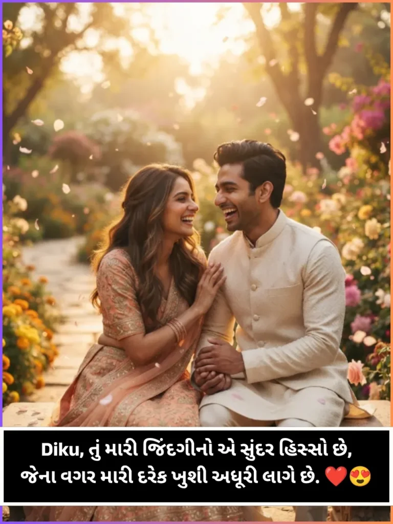 Diku Love Shayari Gujarati