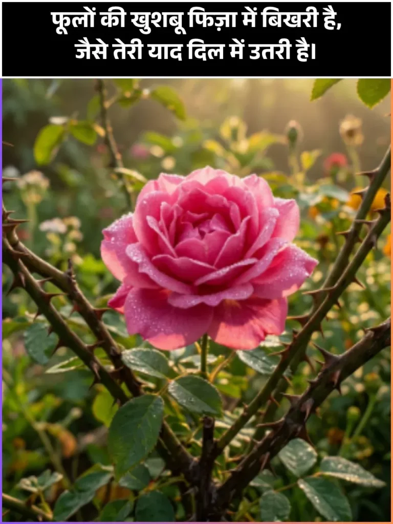 Flower Shayari