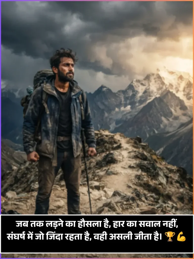 Kamyab Sangharsh Shayari
