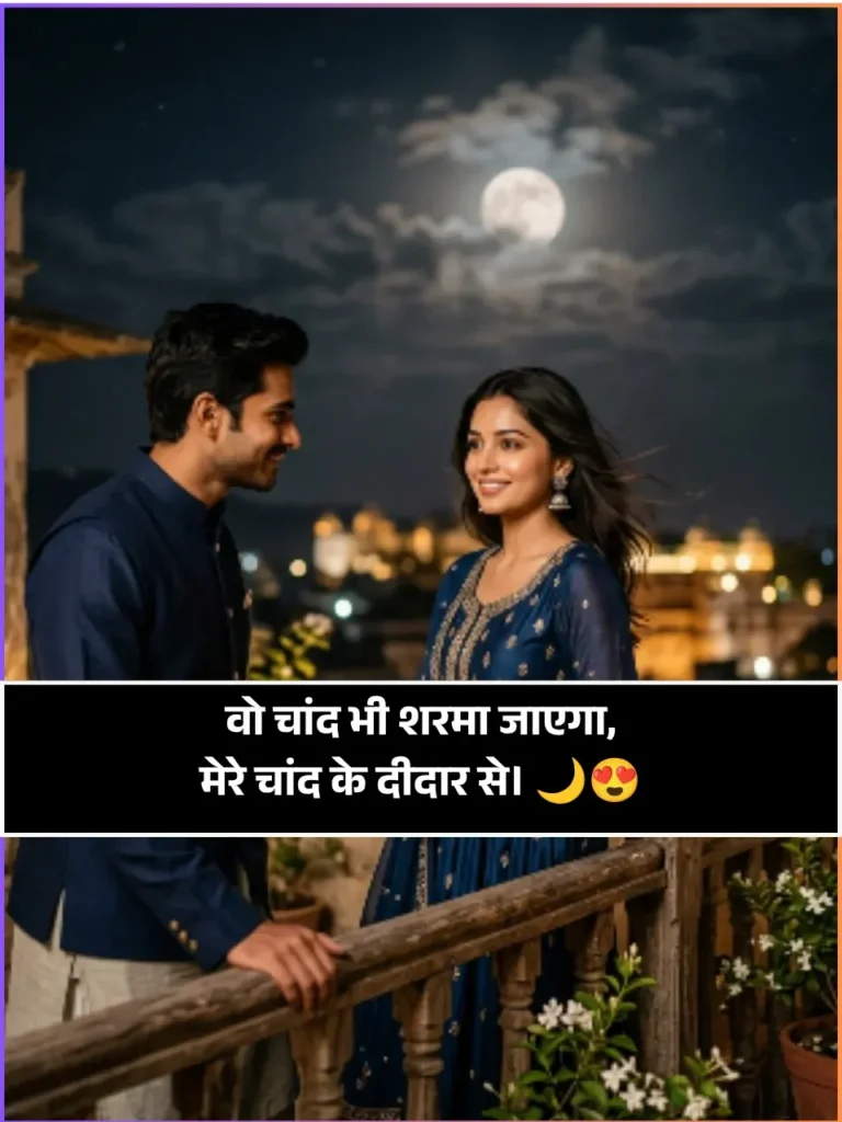 Love Moon Shayari