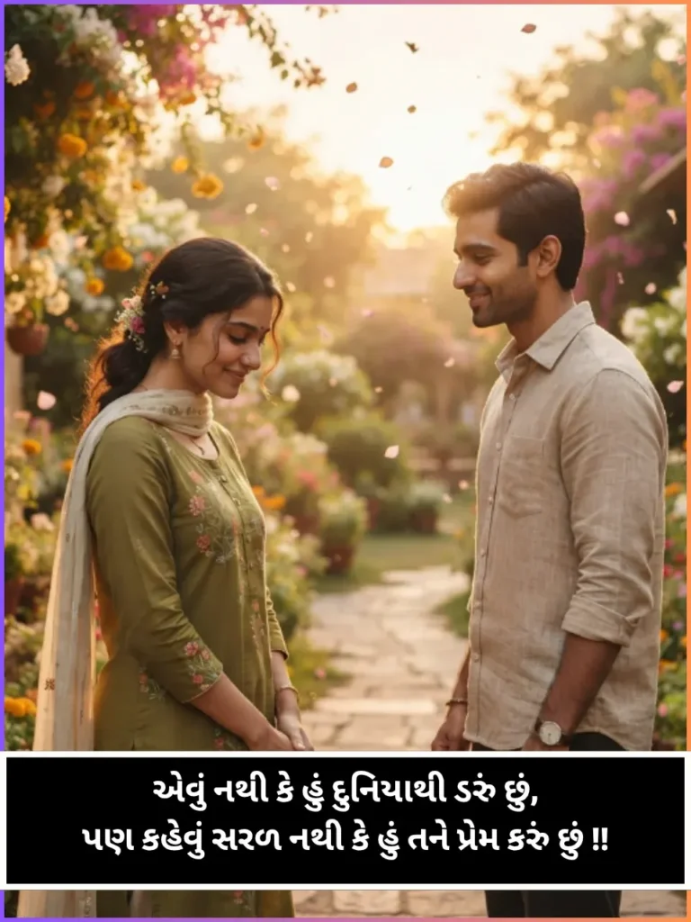 Love Shayari Gujarati