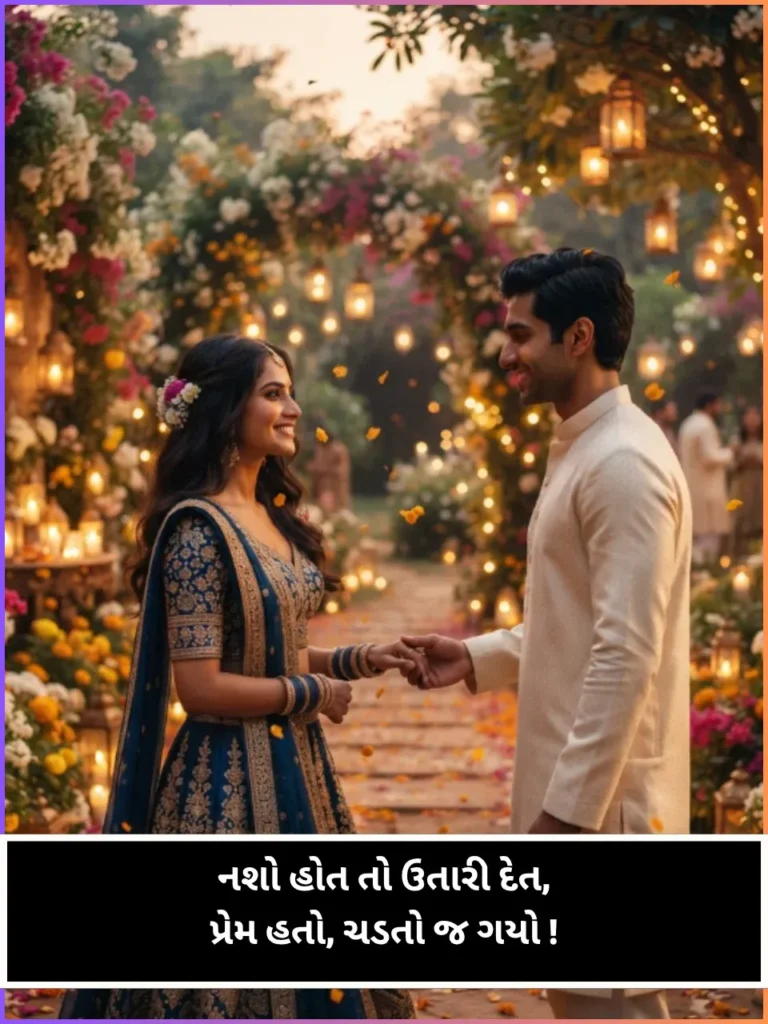 Love Shayari Gujarati