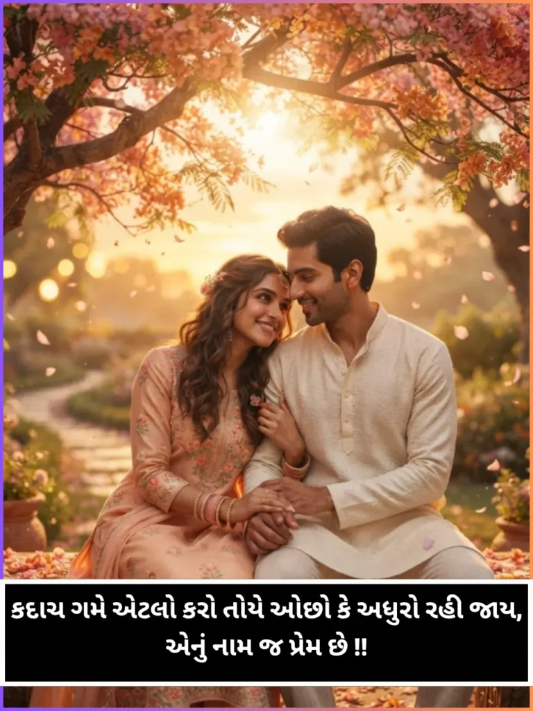 Love Shayari Gujarati