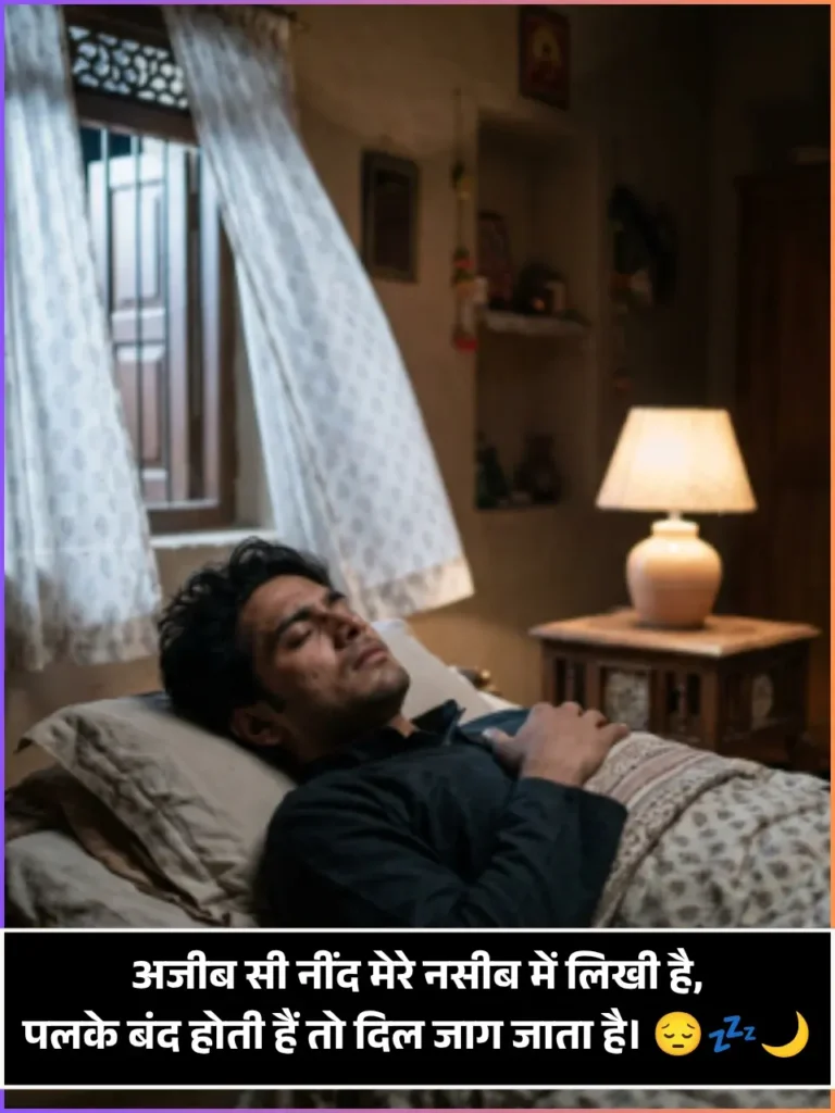 Neend Shayari in Hindi Neend Shayari in Hindi
