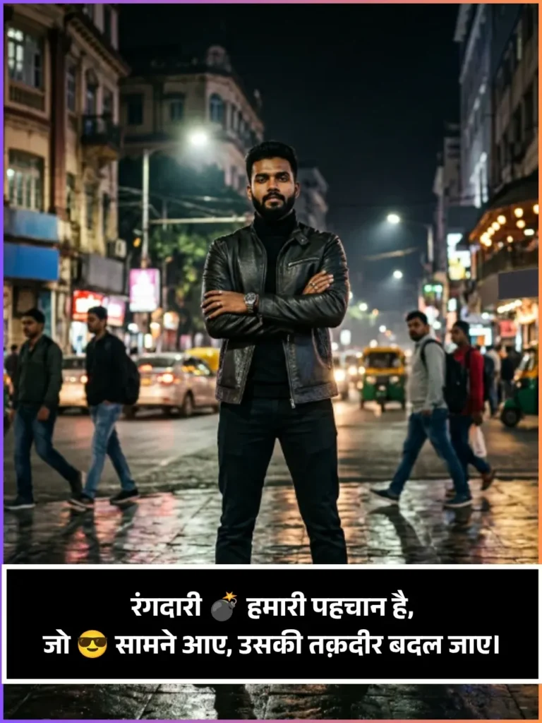 Rangdari Shayari