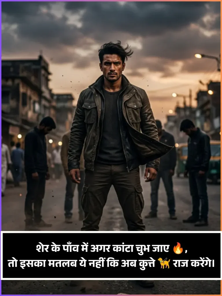 Rangdari Shayari Attitude Boy