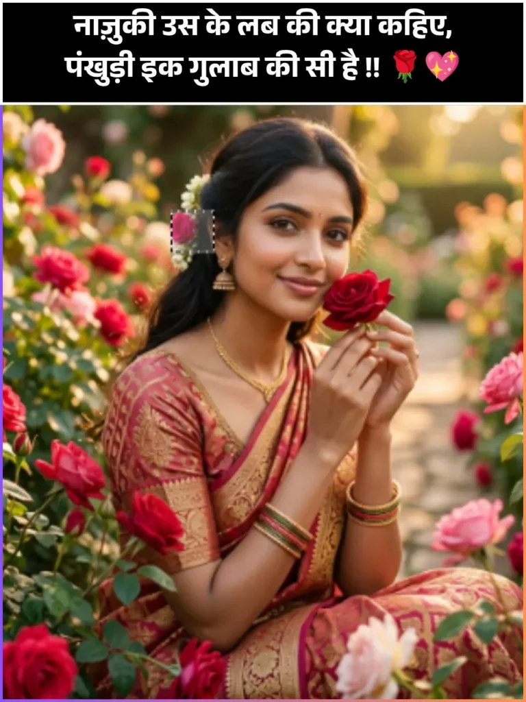 Rose Flower Shayari