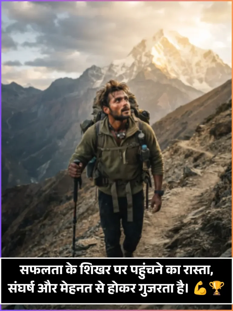 Safalta Sangharsh Shayari