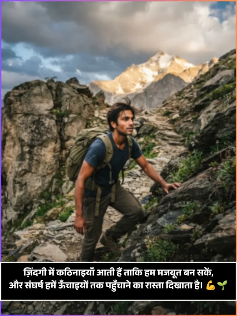 Sangharsh Shayari on Life