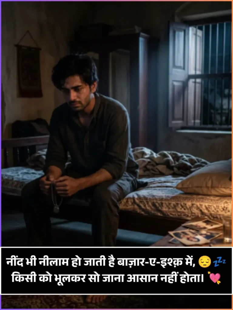 Sleep Shayari in Hindi
