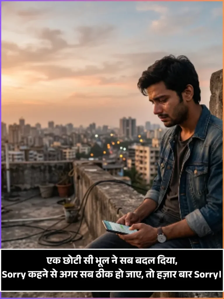 Sorry Shayari Sorry Shayari