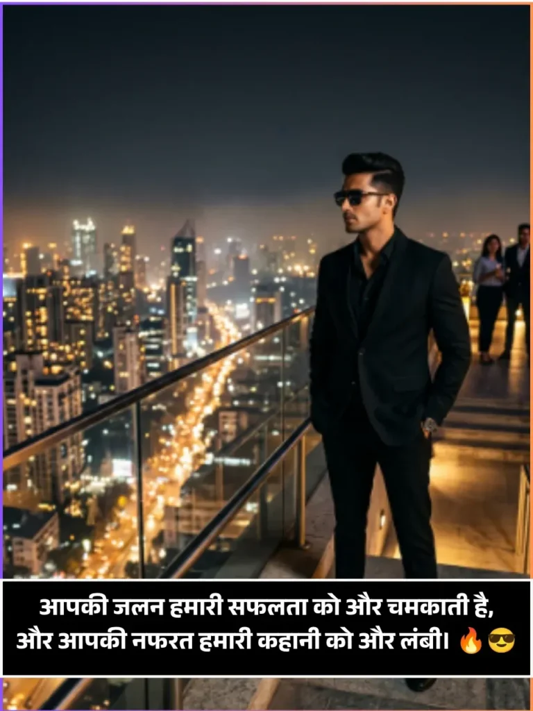 जलाने Attitude Dushman Shayari