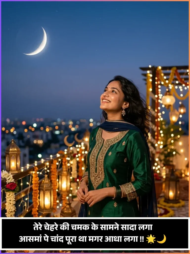 Chand Shayari 2 Line