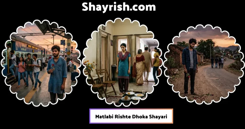 Matlabi Rishte Dhoka Shayari