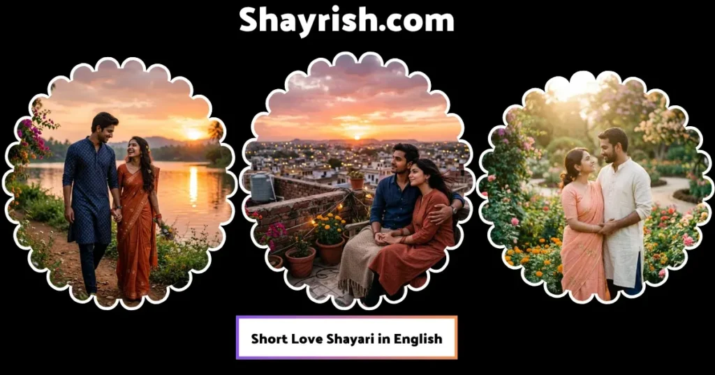 Short Love Shayari in English