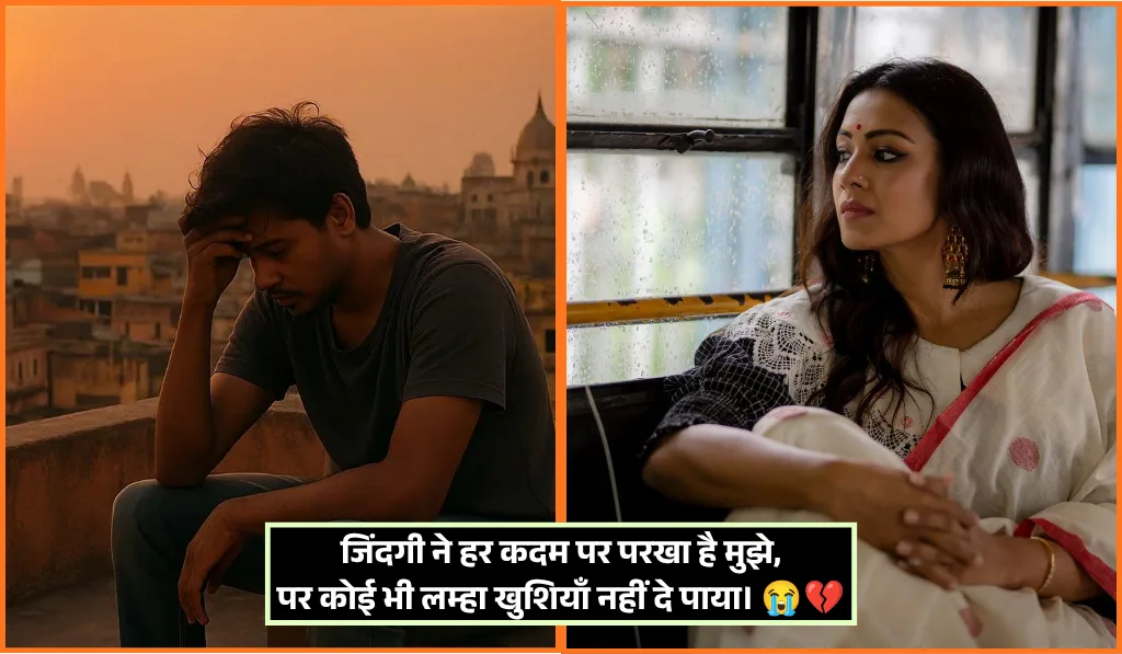 Sad Shayari😭 Life 2 Line Instagram
